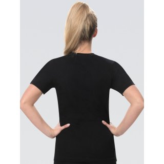 GK Elite Damen Turn T-Shirt mit Druck GK FEARLESS schwarz sizes XS/S/M/L *NEU*