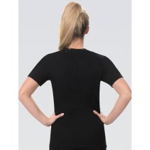 GK Elite Damen Turn T-Shirt mit Druck "GK FEARLESS" schwarz sizes XS/S/M/L *NEU*