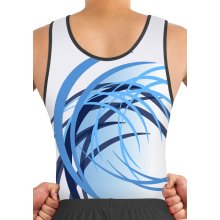 ERVY Trikot "Ian 4 vorn+hinten"  für Kunstturnen m. Elasthan Sublimationsdruck *NEW*