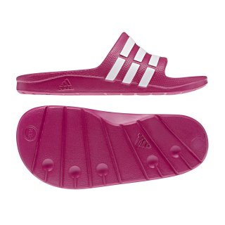 ADIDAS G06797 Kinder-/Mädchen Badelatschen/Badeschuhe "Duramo Slide" F: pink/weiß *TOP*