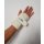 Christian Moreau Handgelenkstütze mit Daumenloch aus synthetischem Leder F: weiß 3xKlettverschluss