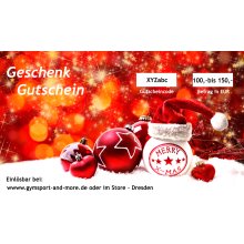 Geschenkgutschein Weihnachten im Wert von 100,- bis 150,-...