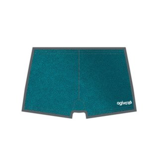 AGIVA 3705 Hot-Pant/Shorty Turnen/Akrobatik/Cheer Lackstoff F: petrol-105