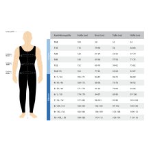 ERVY Trikot/Turnbody V-Hals + schmale Einfassungen + Amerikanischer Schnitt F: schwarz