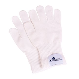 Reckhandschuhe/Metal Bar Gloves für verschiedene Schlaufen F: weiß S