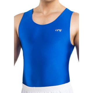 ERVY 89700 Trikot Günther für Kunstturnen m. Elasthan F: cyan *Bestseller* 3 (S/44)