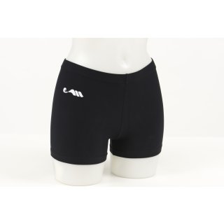 Min-Short/Hotpant aus Microfaser F: schwarz - Christian Moreau