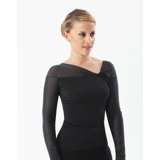 Intermezzo 6411 Sehr elegantes Damen Langarmoberteil F: schwarz *NEW*