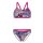 Aquafeel 23912 Damen/Frauen Bikini/Schwimmbikini "Dynamic Back" F: royal/pink/weiß/schwarz