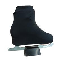 Schlittschuhschoner aus Polyamide/Elasthan F: schwarz matt Gr. 10/M/XL