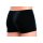 ERVY Hipster glatter Samt F: schwarz *TOP BASIC* Turnen Cheer Akrobatik 8 Jahre (122/128)