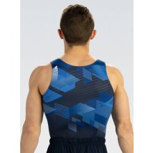 GK 1901M Herren-Kunstturntrikot "Evolving" Sublimation Farben: navy/royal/weiß