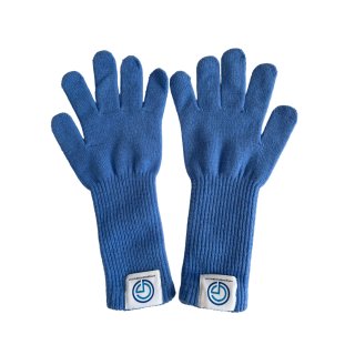 "Ultimate Cotton" Reckhandschuhe/Metal Bar Gloves für verschiedene Schlaufen F: blau