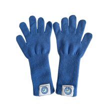 "Ultimate Cotton" Reckhandschuhe/Metal Bar Gloves für verschiedene Schlaufen F: blau