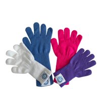 "Ultimate Cotton" Reckhandschuhe/Metal Bar Gloves für verschiedene Schlaufen F: blau