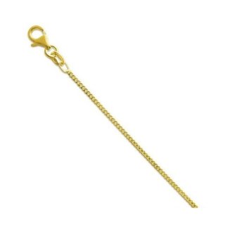 My Beads Silber Kette 925er vergoldet für div. Kettenanhänger Länge: 38 cm