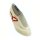Anniel 2052 Gymnastischuh/Kunstturnschuh/Schläppchen creme +rotes Streifen Logo *Einzestücke zum Sonderpreis* 34