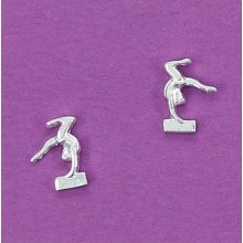 CF Paris 2925A 925er Silber Ohrringe/Ohrstecker Turnen...