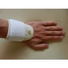 Profi-Handgelenkstütze "AKTIV " aus synthetischem Leder mit Klettverschluss