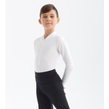 Intermezzo 31342 Spezieller Herren/Jungen Tanzbody - Ballroom F: weiß Jungen - 134/140 (10 Jahre)