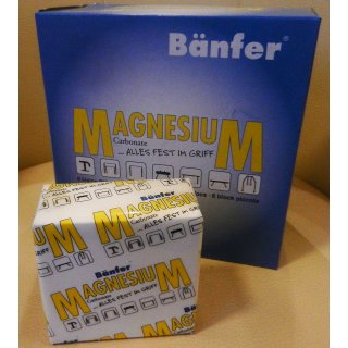 Magnesium/Magnesia 8er Box Bänfer Chalk Turnen, Klettern,... Top Grip