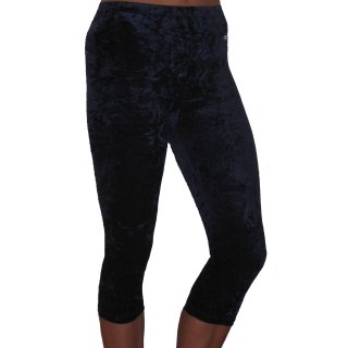 AGIVA 3732 3/4 Hose/Leggings Turnen+Gymnastik Samtstoff F: blau crashed *Top Product*