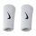 Nike Handgelenkwärmer/Schweißbänder groß, F: weiß Polster aus Frottee