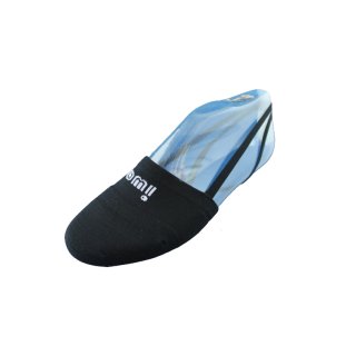 IWA 54 Spezielle Drehsocke/RSG-Socke/halbe Turnsocke Nylon/Elasthan F: schwarz Gr. L (39-42)