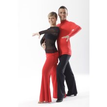 Intermezzo 5092 Extravagante Damen Tanzhose F: schwarz - Ballroom