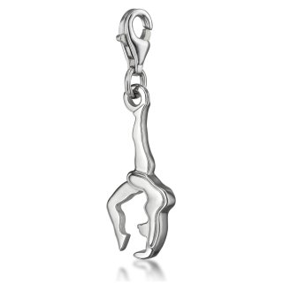 My Beads Turnschmuck MB 616 925er Silber Charm/Anhänger "Handstand 2D"