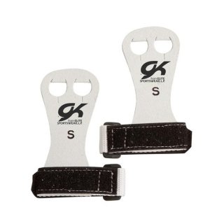GK Elite Beginner Grips/Universal-Riemchen für Stufenbarren+Reck 2-Loch/Klettverschluss schwarz XS