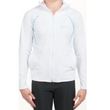 AGIVA 4604 Präsentationsjacke/Trainingsjacke weiß/türkis Mädchen/Damen