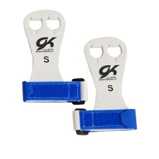 GK Elite Beginner Grips/Universal-Riemchen für Stufenbarren+Reck 2-Loch/Klettverschluss royal XS