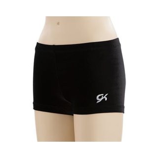 GK RS1000 Hotpant/Short - Samt/Velvet /schwarz/black RECLINE