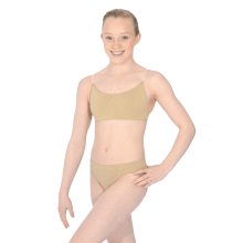 Leichter Sport BH von SilkyDance(TM) 1xdurchsichtige Träger+1xStoffträger F: haut XL