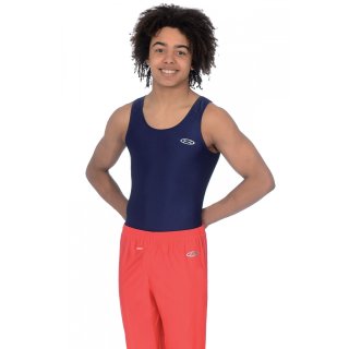 The Zone Jungen-/Männer - Trikot/Turntrikot/Turnbody F: navy *Top Basic*