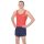 The Zone Jungen-/Männer - Trikot/Turntrikot/Turnbody F: rot *Top Basic*