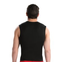 GK 1700M Jungen-/Herren-Trainings-Shirt Kompression f. Turnen, Akobatik, Cheer + Fitness Farbe: schwarz CM-122/128