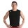 GK 1700M Jungen-/Herren-Trainings-Shirt Kompression f. Turnen, Akobatik, Cheer + Fitness Farbe: schwarz CM-122/128