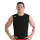 GK 1700M Jungen-/Herren-Trainings-Shirt Kompression f. Turnen, Akobatik, Cheer + Fitness Farbe: schwarz CXL-146