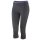 Spiro® - Fitness Caprihose/Leggings Womens/Damen Sport/Freizeit/Fitness/Laufsport F: schwarz/lavender *TOP*