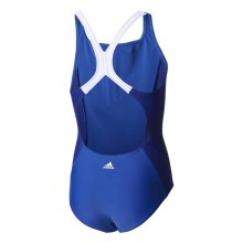 ADIDAS CD0857 Kinder-/Mädchen Badeanzug/Schwimmanzug 3 - Streifen: royal/weiß