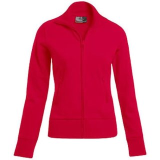 Damen Turn Sweatjacke/Freizeitjacke/Teamjacke F: türkis, rot, weiß, schwarz oder navy rot (fire red) M